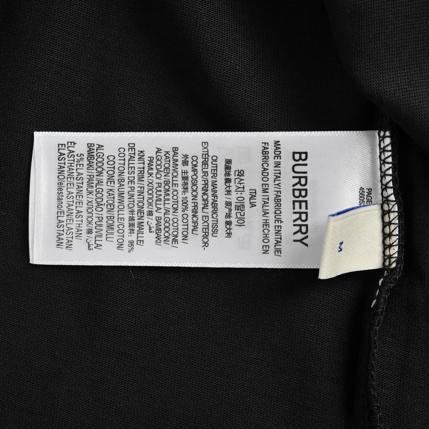 Burberry 25ss equestrian knight shield logo embroidered short sleeve