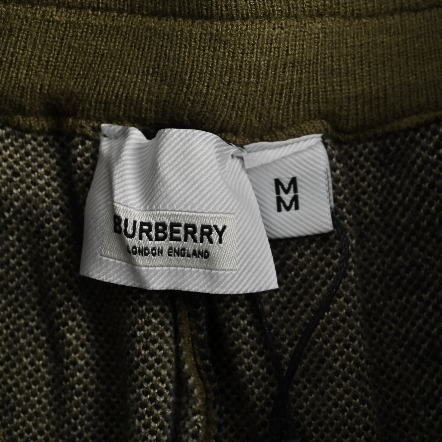 Burberry 24ss classic check knit shorts