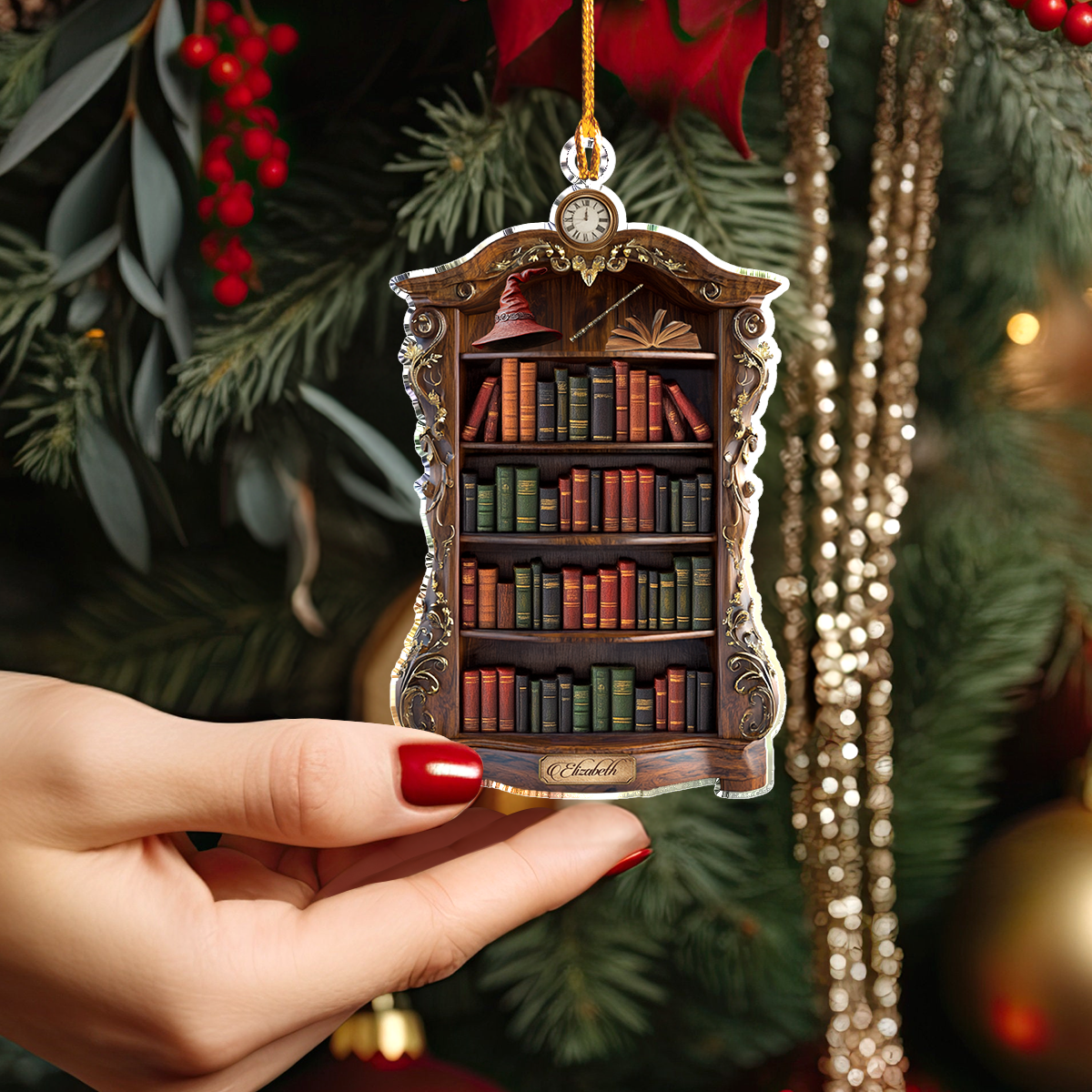 Wizard Bookshelf Ornament