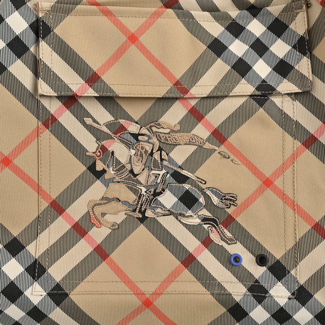 Burberry 24ss quilted horse shorts