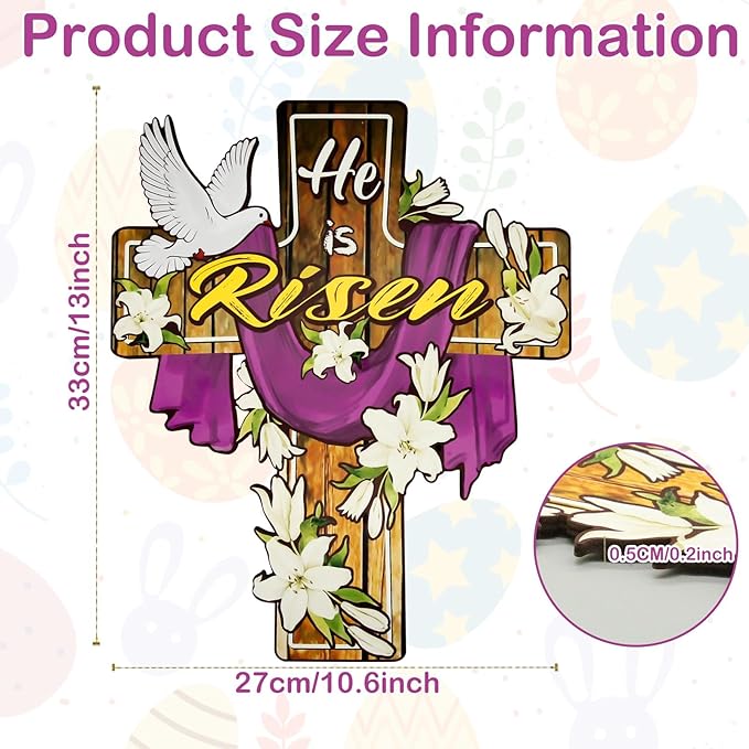 ✝️✝️Easter cross decoration