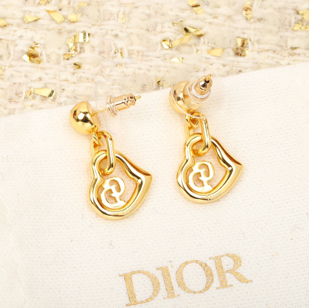 Dior Heart Earrings