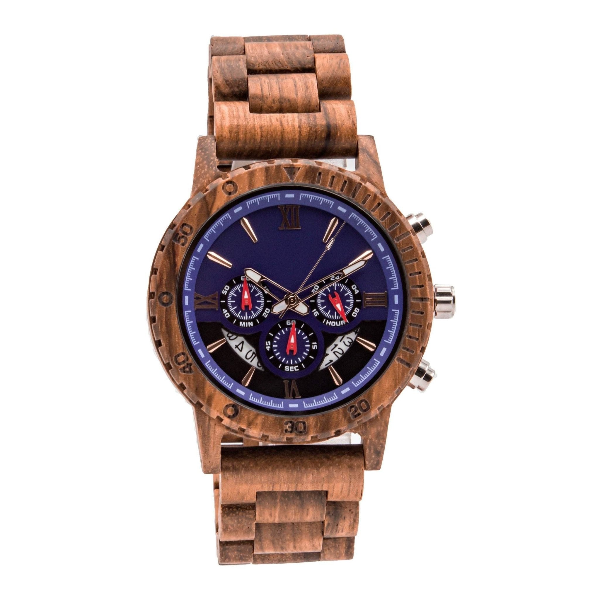 spthWooden Watches - Zebra Dulce
