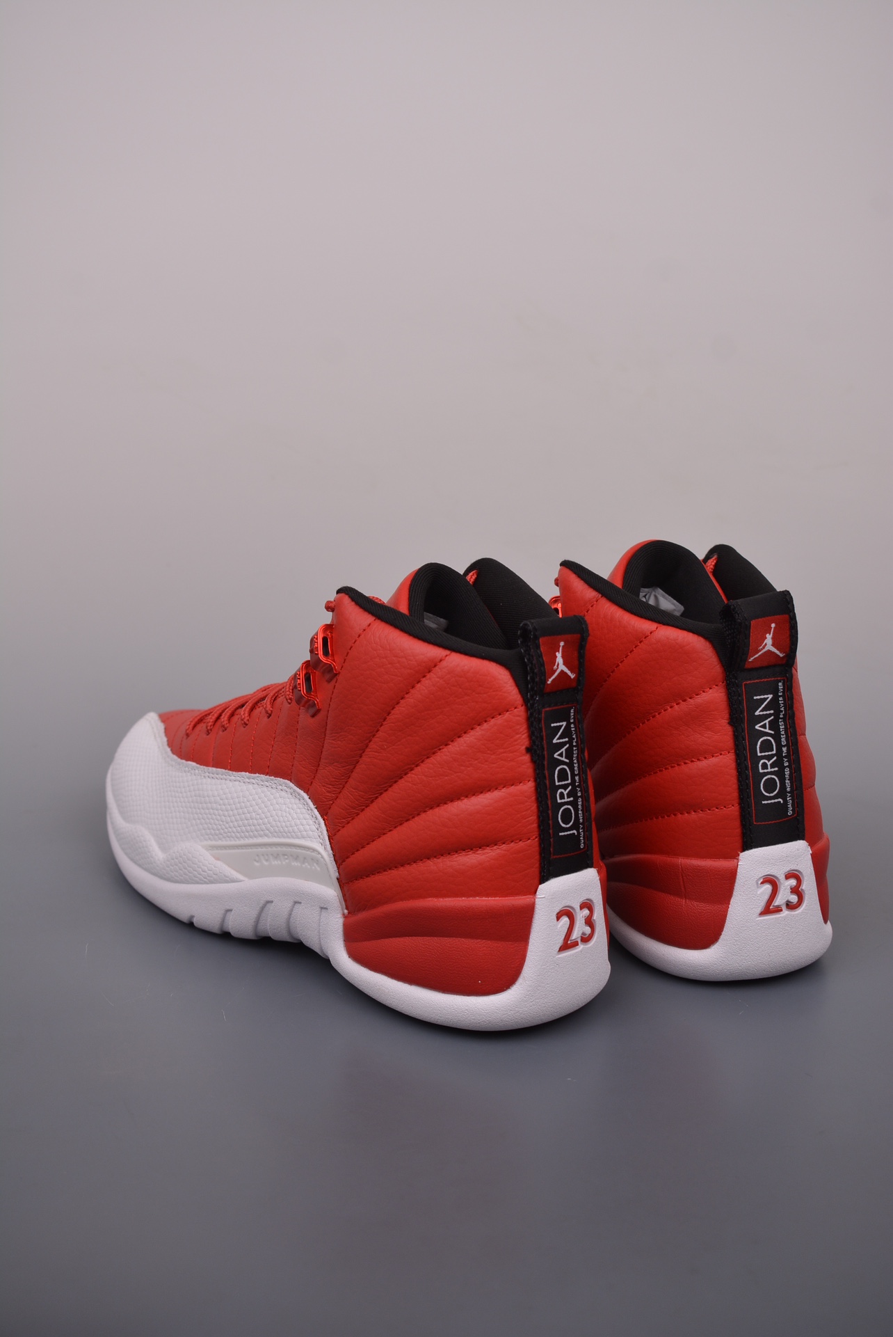 Air Jordan 12 Retro AJ12 White Red 130690-600