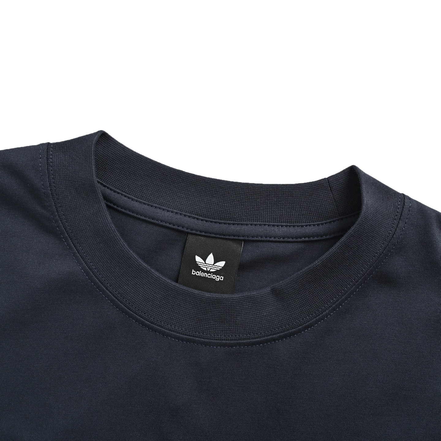 Balenciaga & Adidas co-branded double-sided embroidered logo short sleeves