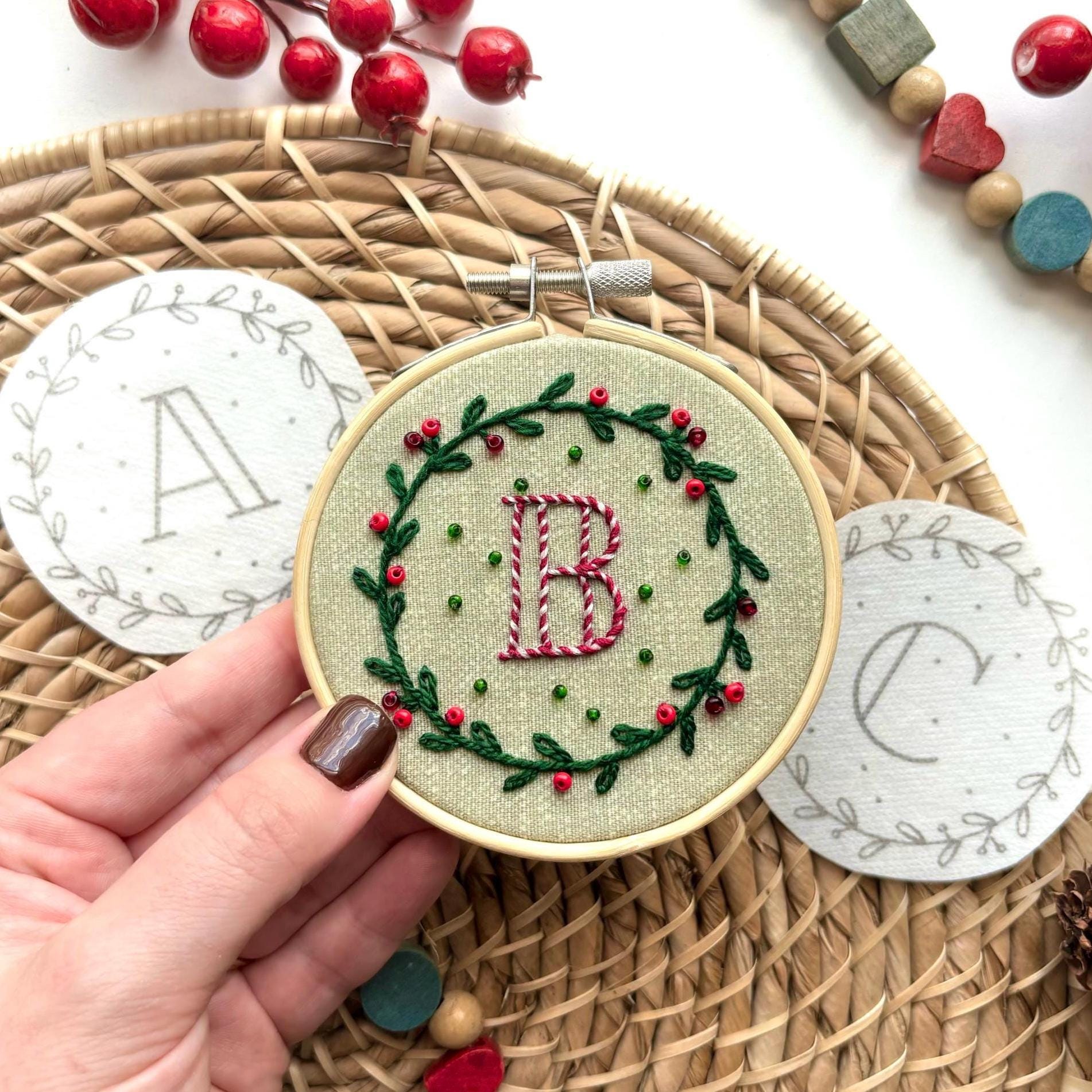 Monogram HandEmbroidery Patterns