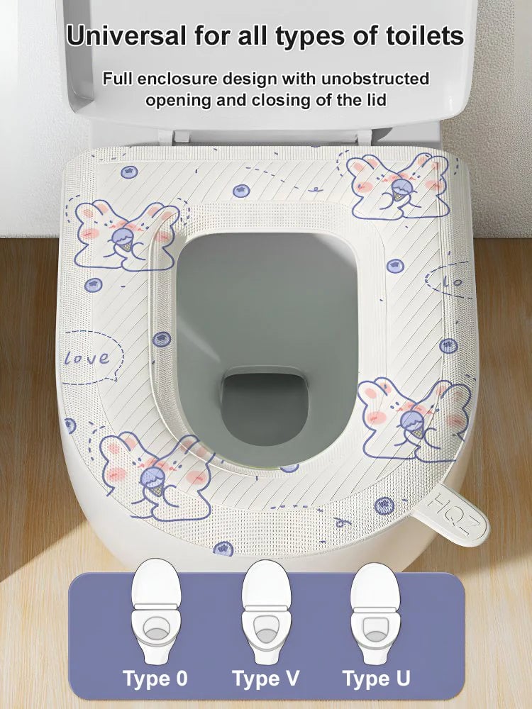 🎄Upgraded EVA waterproof toilet seat