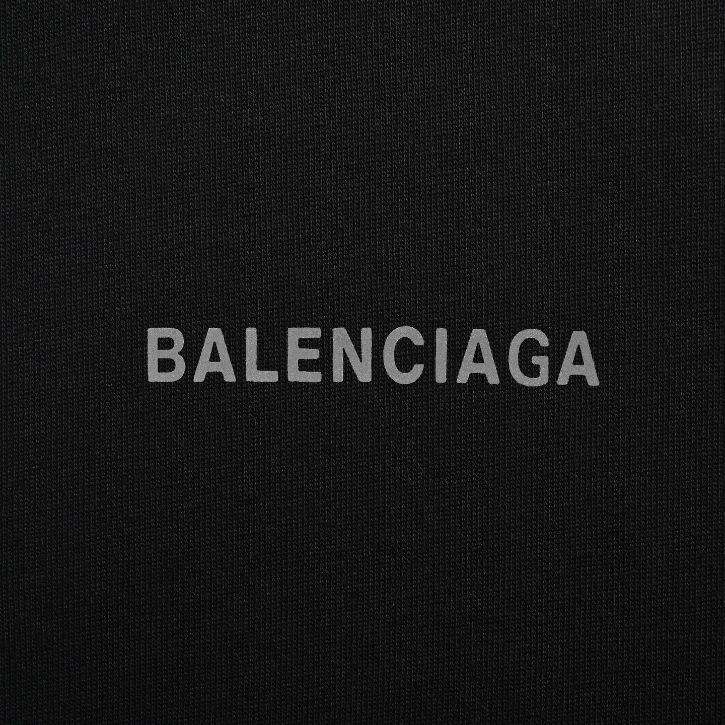 Balenciaga 25ss reflective lettering short sleeves