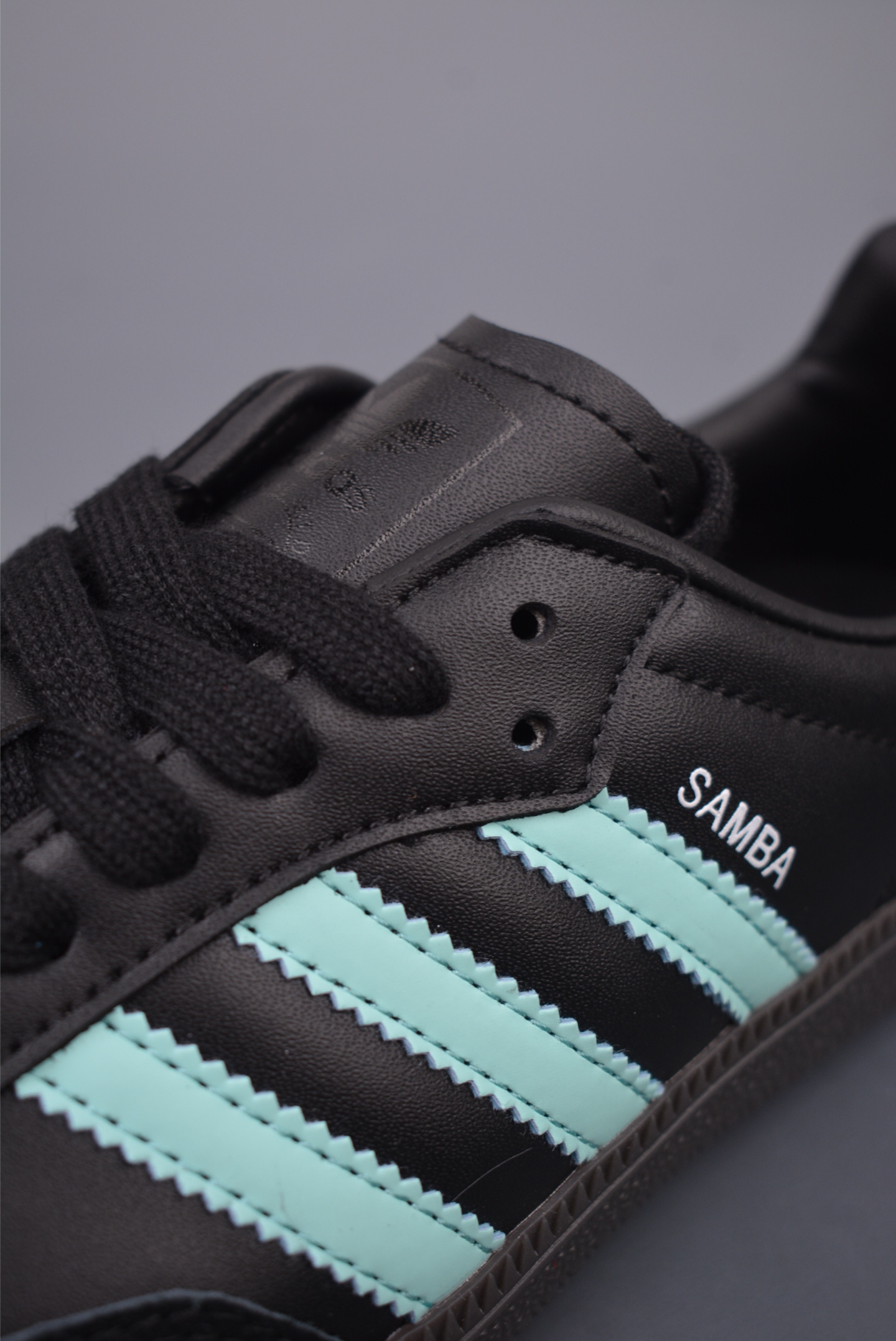 Adidas Originals Samba OG Black Mint Green JR7109