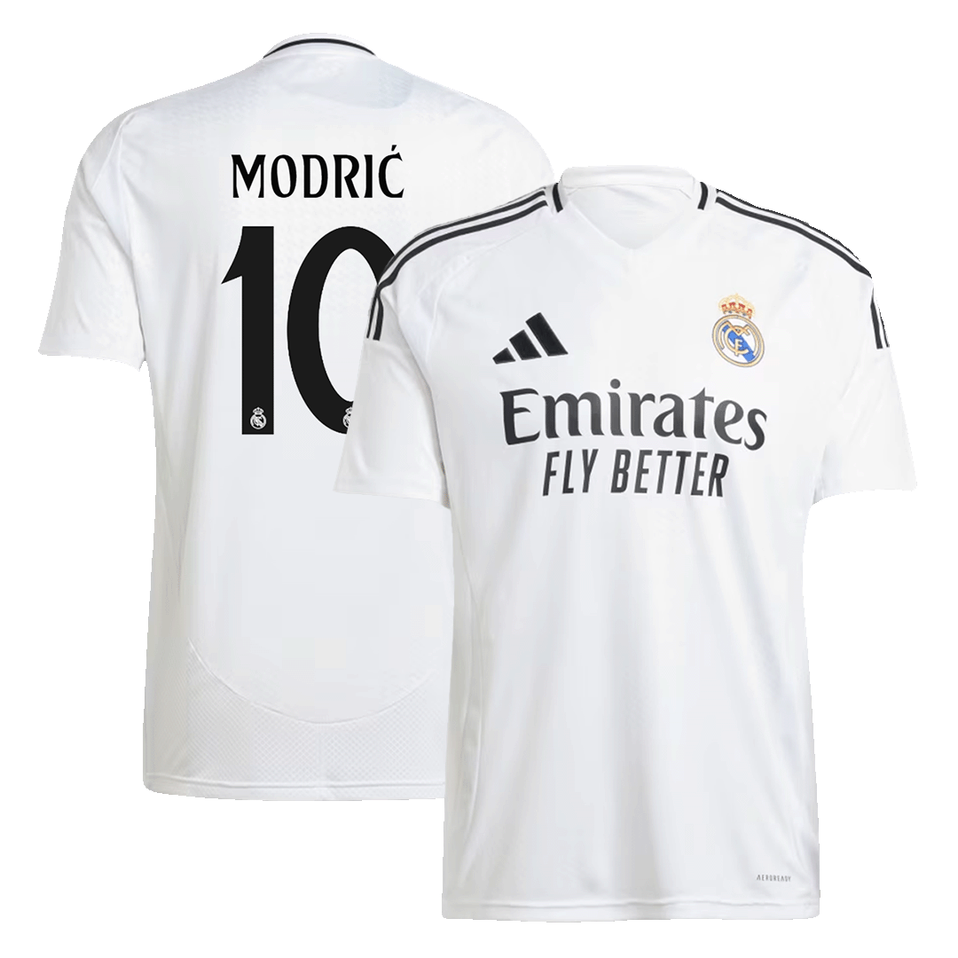 Real Madrid Modri ​​Football Shirt; #10 Home 2024/25