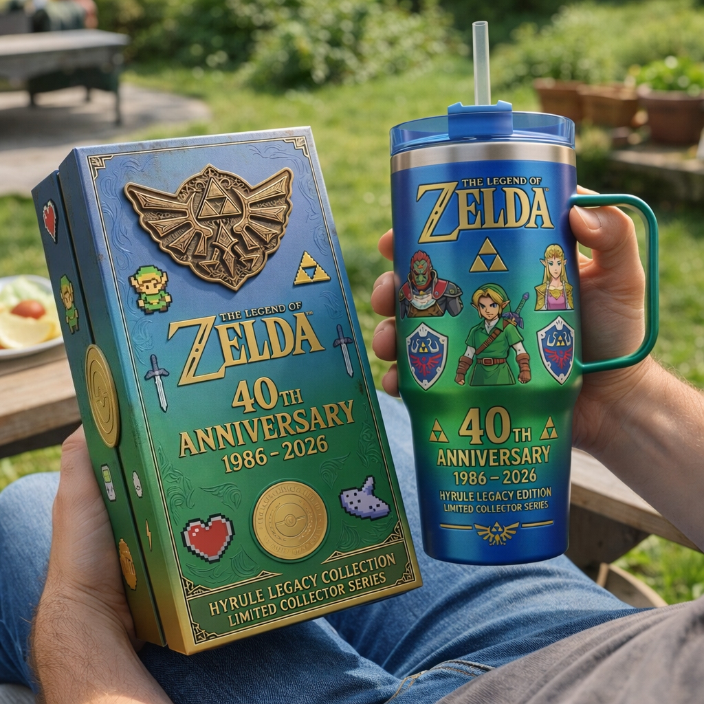 The Legend of Zelda 40th Anniversary Limited-Edition Tumbler
