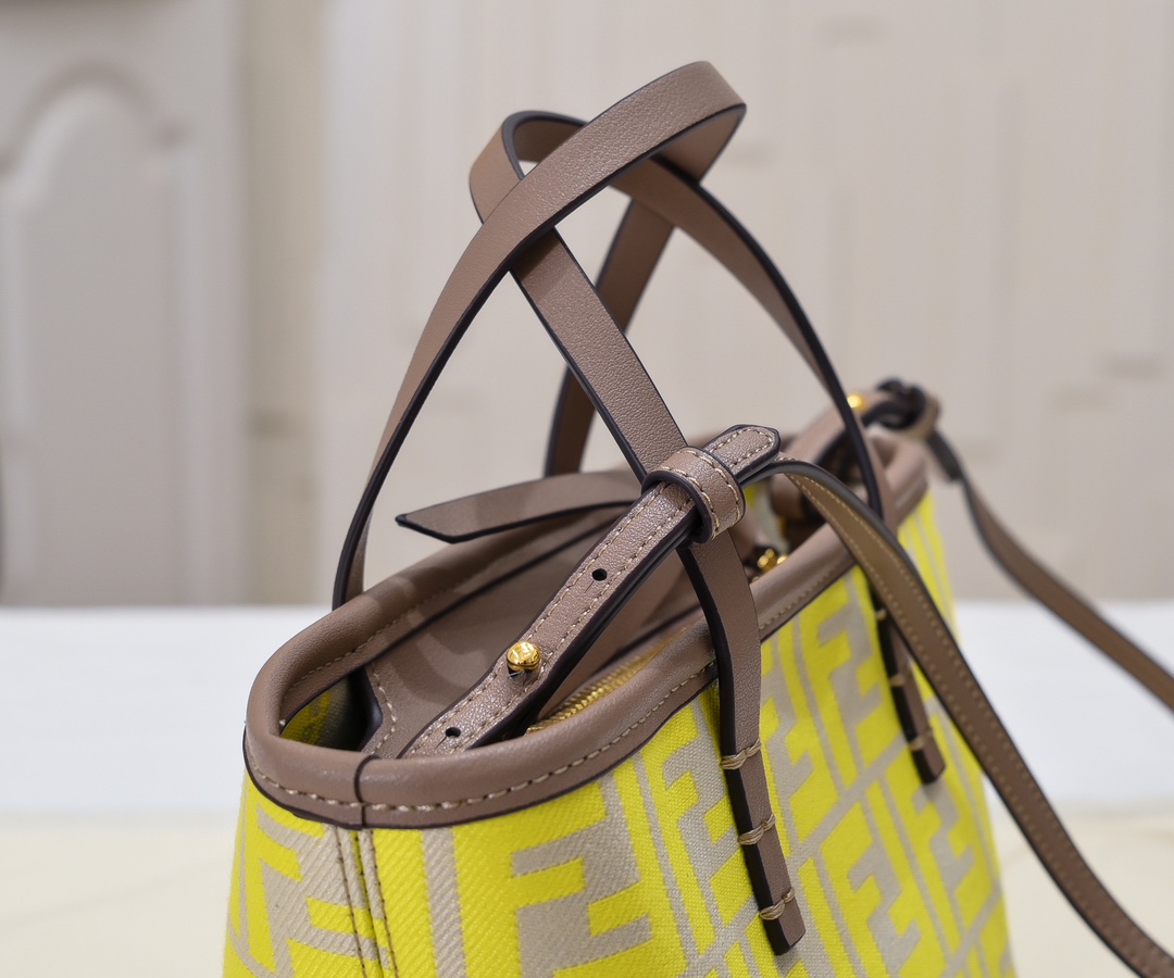 FENDI Monogram Roll Mini Vegetable Basket 7723