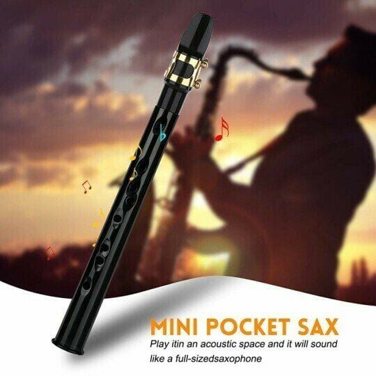 ✨Key Of C Two Octave Range Pocket Travel Saxphone
