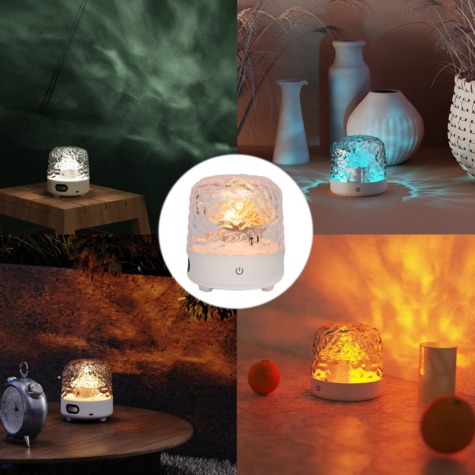💥ON SALE💥- Water Ripple Lamp LED Projector Light with 16 Color Effects💡 🌈