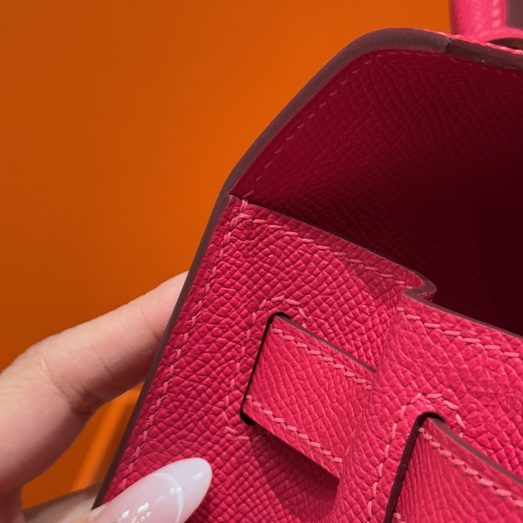 Hermès Kelly i6Rose extreme handbag (handmade to order)