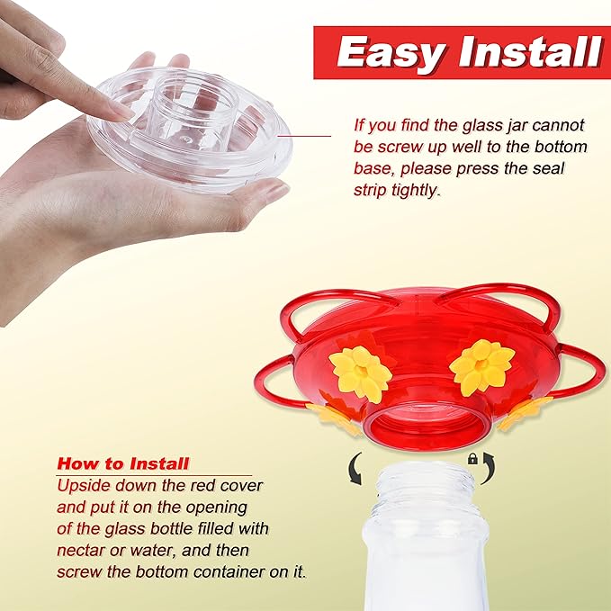 💥Hanging Outdoor Hummingbird Feeder🐦 50% OFF🎁