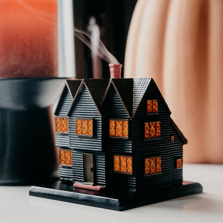 🔮🧙‍♀️Salem Witch House Incense Burner🍂🏠