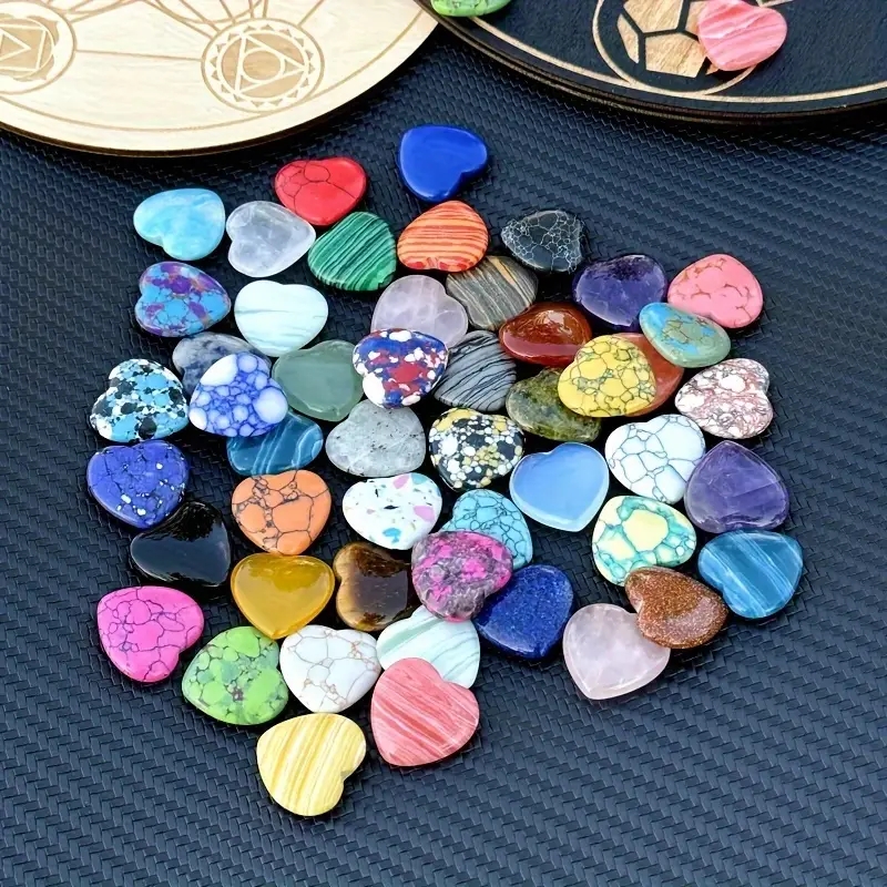 Crystals Heart Healing Stones