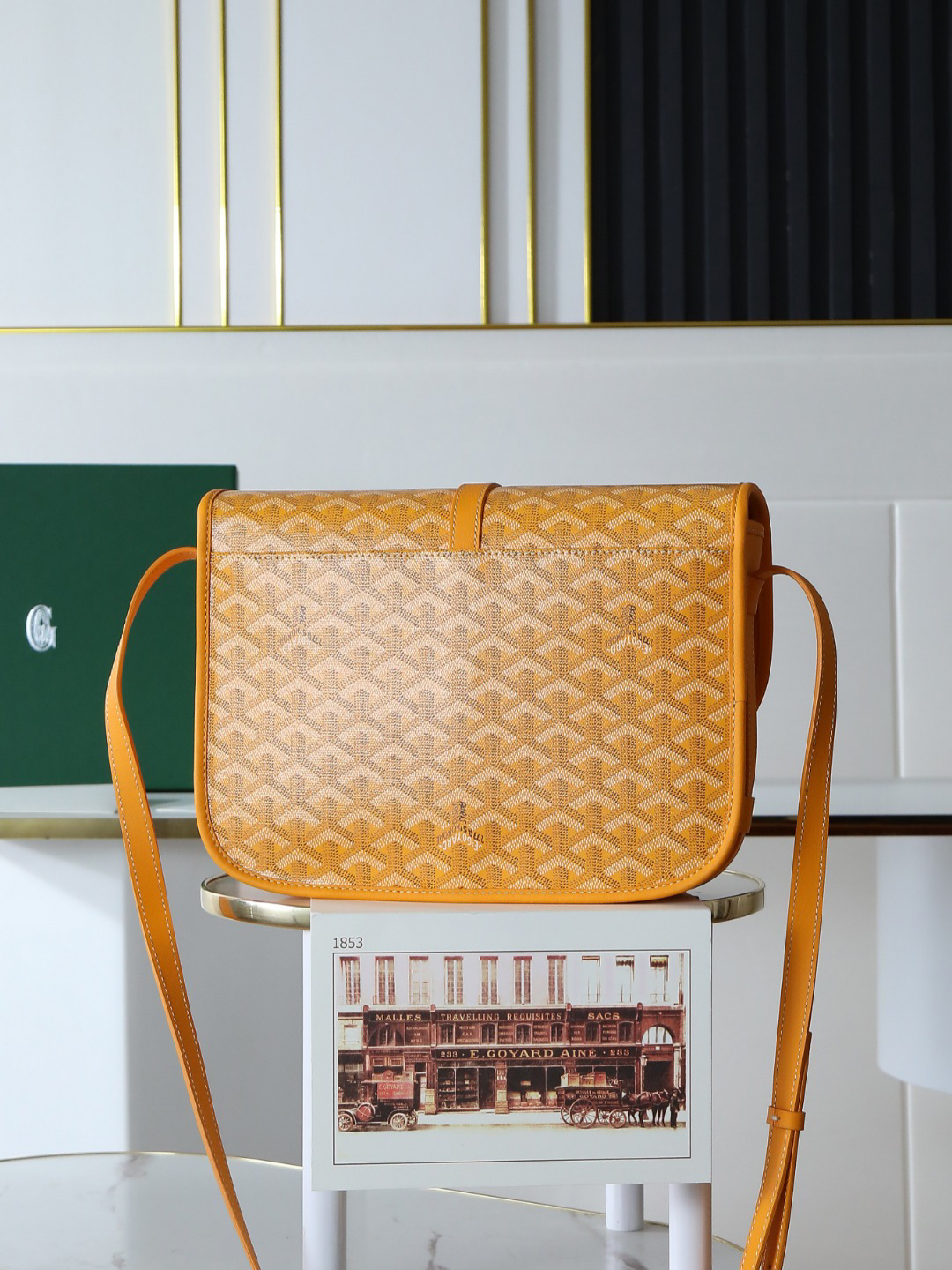 Goyard belvedère shoulder bag 244