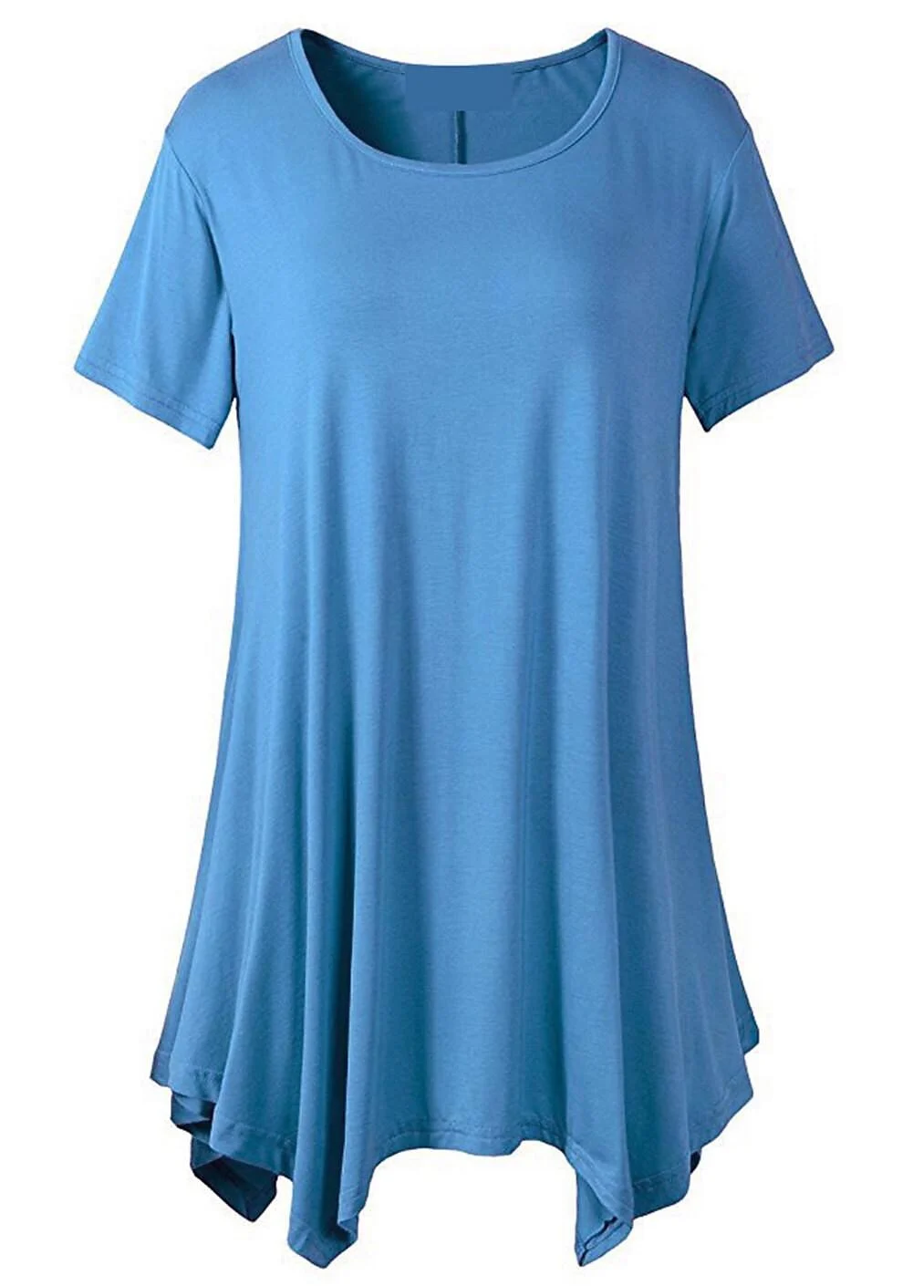 (2024 spring hot sale 50% off Women's）💥 Summer Mid-length Short-sleeved T-shirt Loose Round Neck