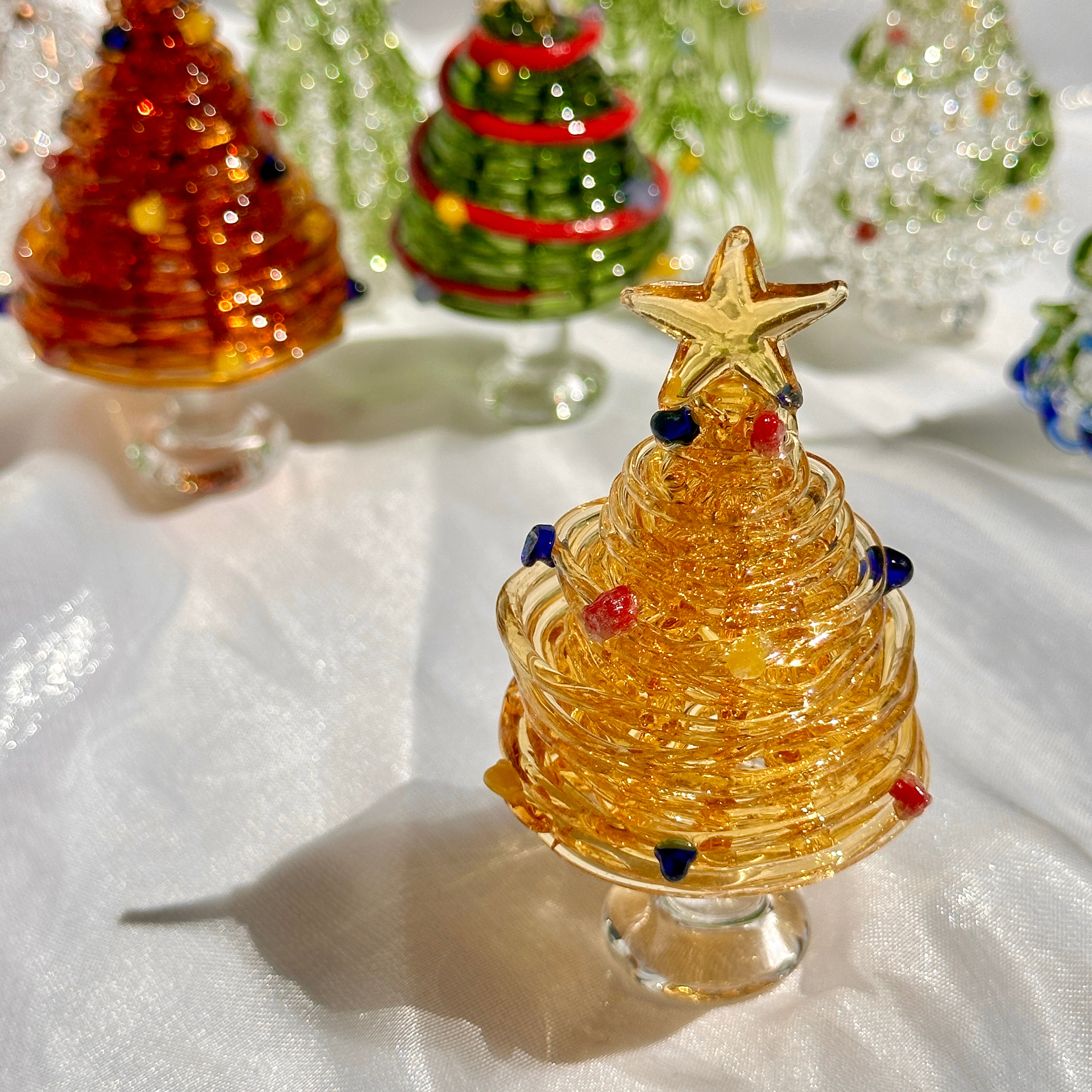 🎄45% OFF Christmas -Handmade Glass Christmas Tree