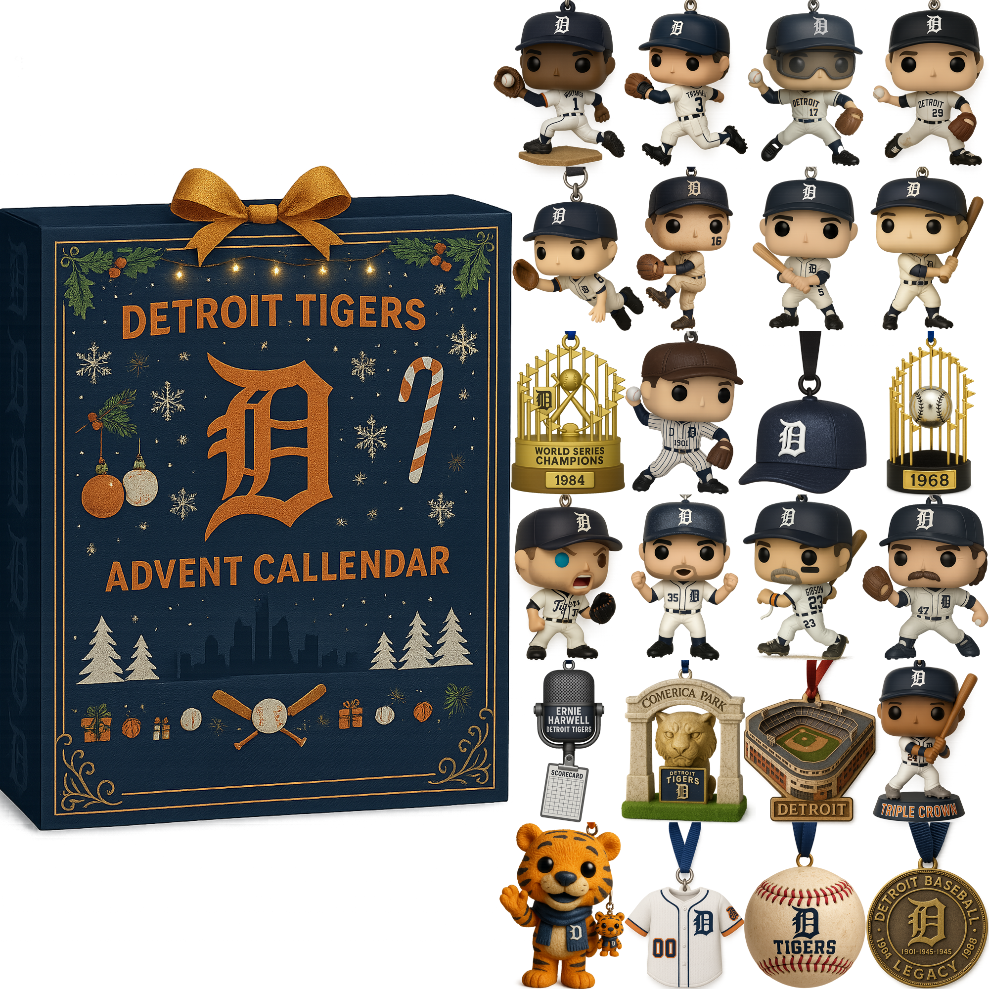 Detroit Tigers 2025 Advent Calendar – Legacy of the Old English D
