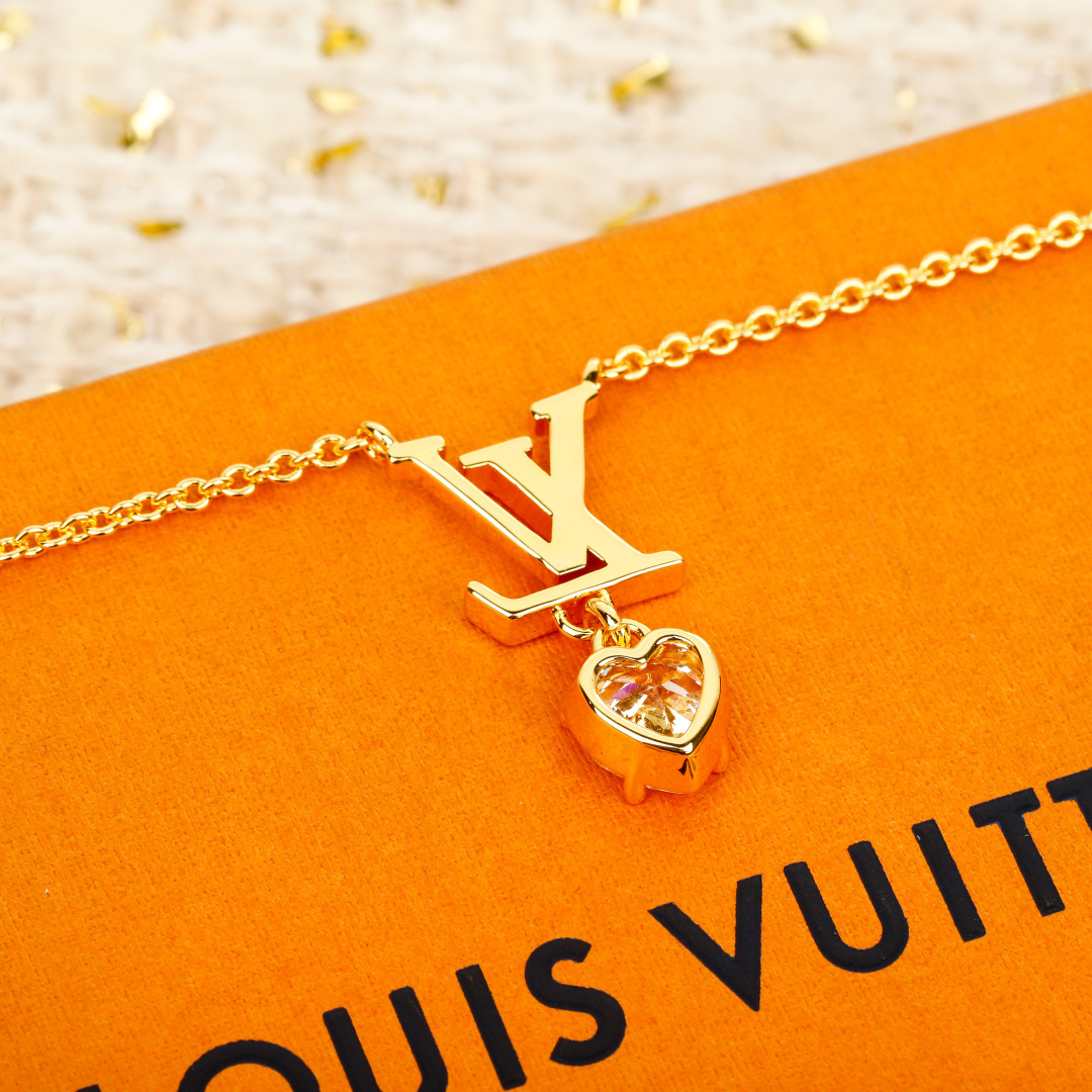 Louis Vuitton Heart Necklace