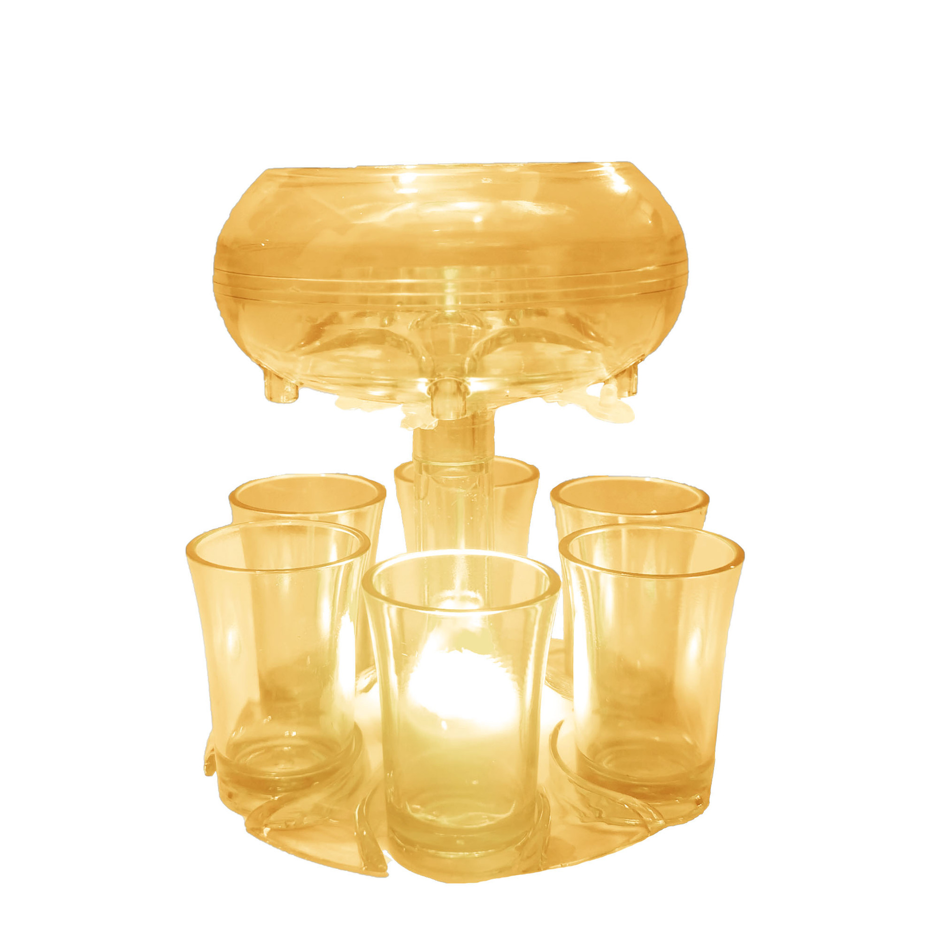 🌼🍷 6 Shot Glass Dispenser and Holder