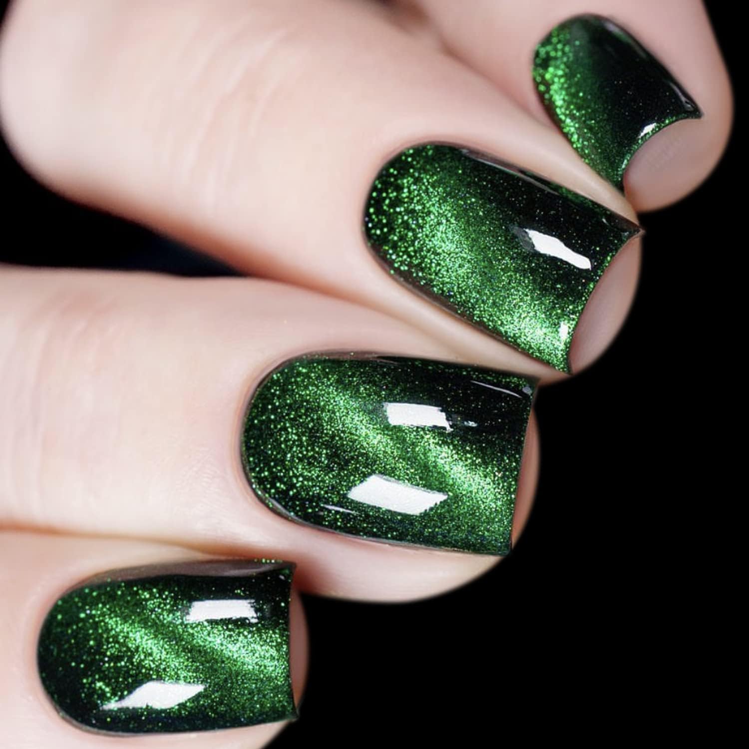 👍Last Day Promotion 60% OFF💥GLITTER CAT EYE - 4 Color Solid Nail Gel New Nail Polish Plate Uv Mousse Cream Manicure