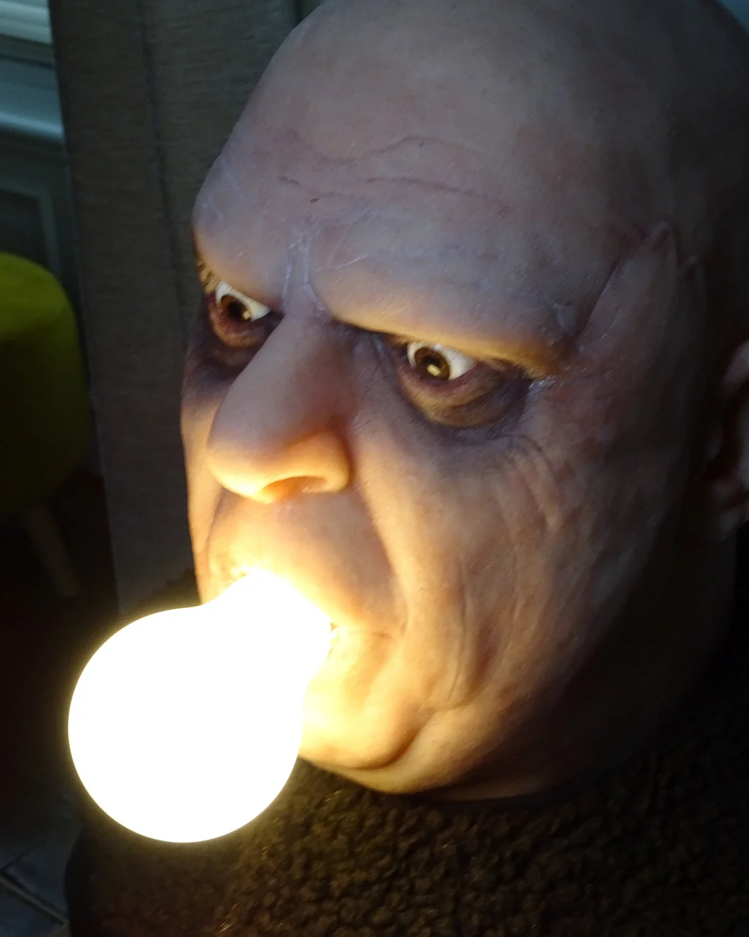 🎃HALLOWEEN SALE🎃 UNCLE FESTER LAMP (THE ADDAMS FAMILY 1964, 