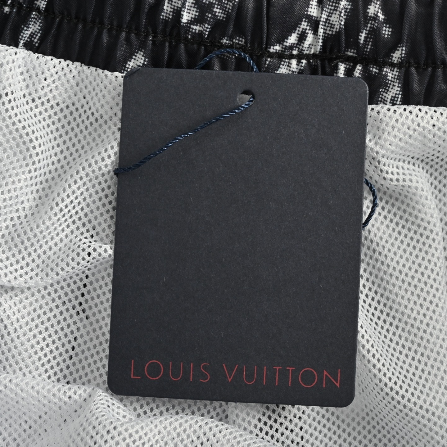 Louis Vuitton 25ss ink-rendered monogram beach shorts