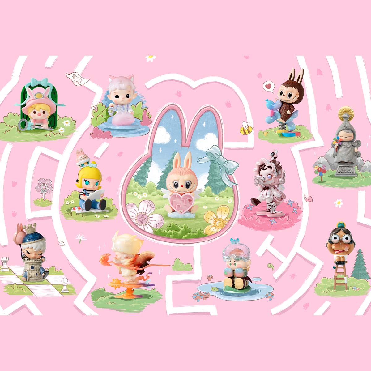 POP MART Finding MOKOKO Series Figures [1 Blind Box]