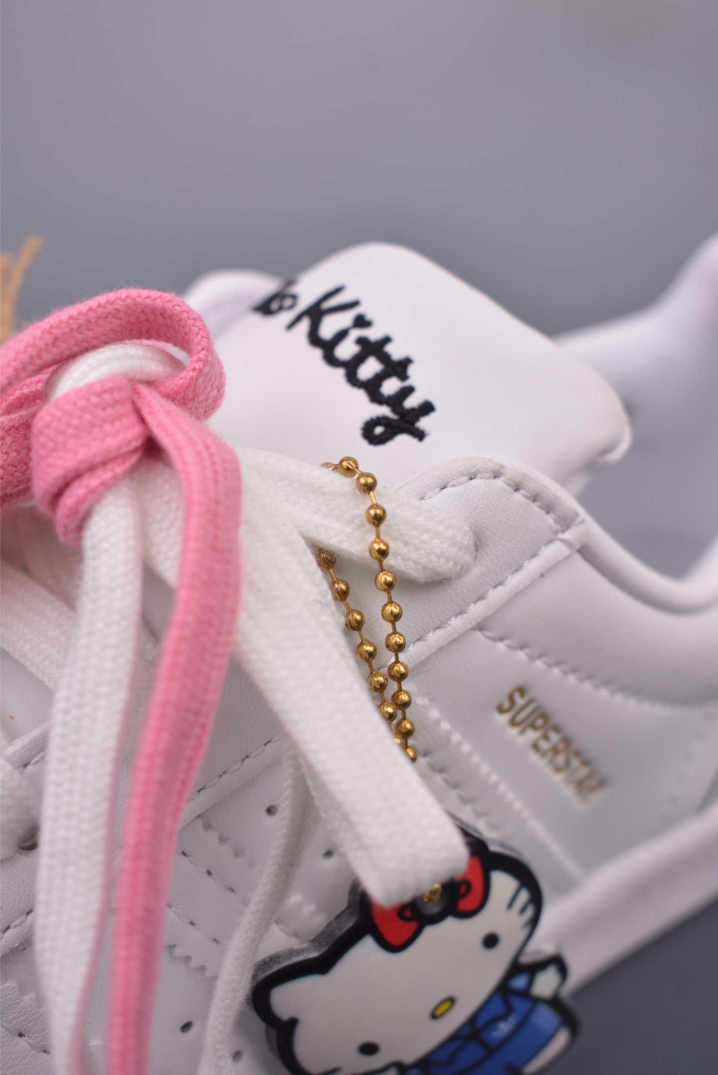Hello Kitty x Adidas Superstar Bonega W Low White Black Red GW7168