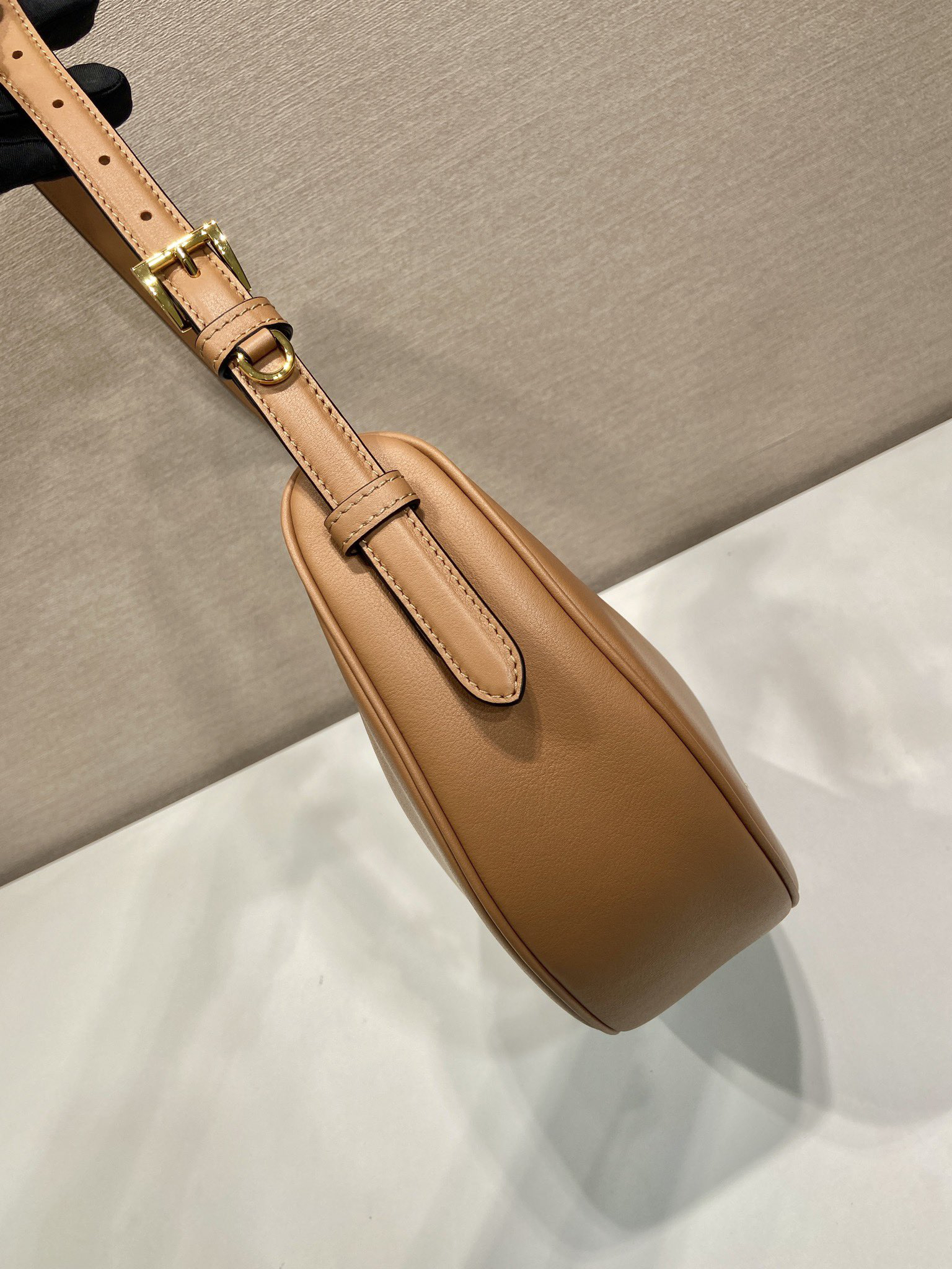 Prada Crescent Underarm Bag 1BC255
