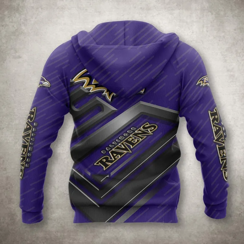 BALTIMORE RAVENS 3D HOODIE DK4374