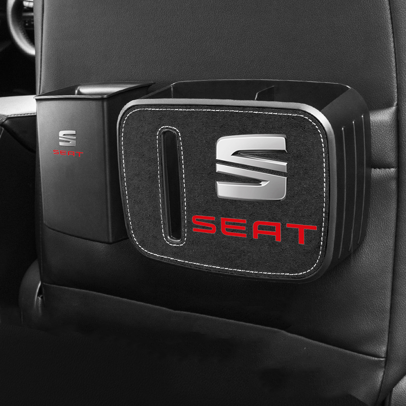Car Multi-Compartment Garbage Storage Box