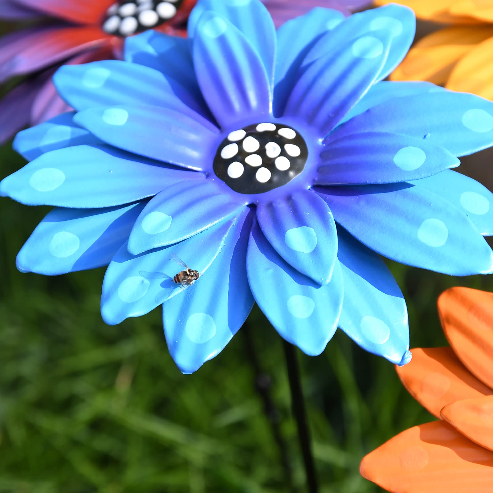 🔥Last Day Promotion - 50% OFF🔥Metal Flowers Garden Stakes-Buy 6  Get 15% Off & Free Shipping