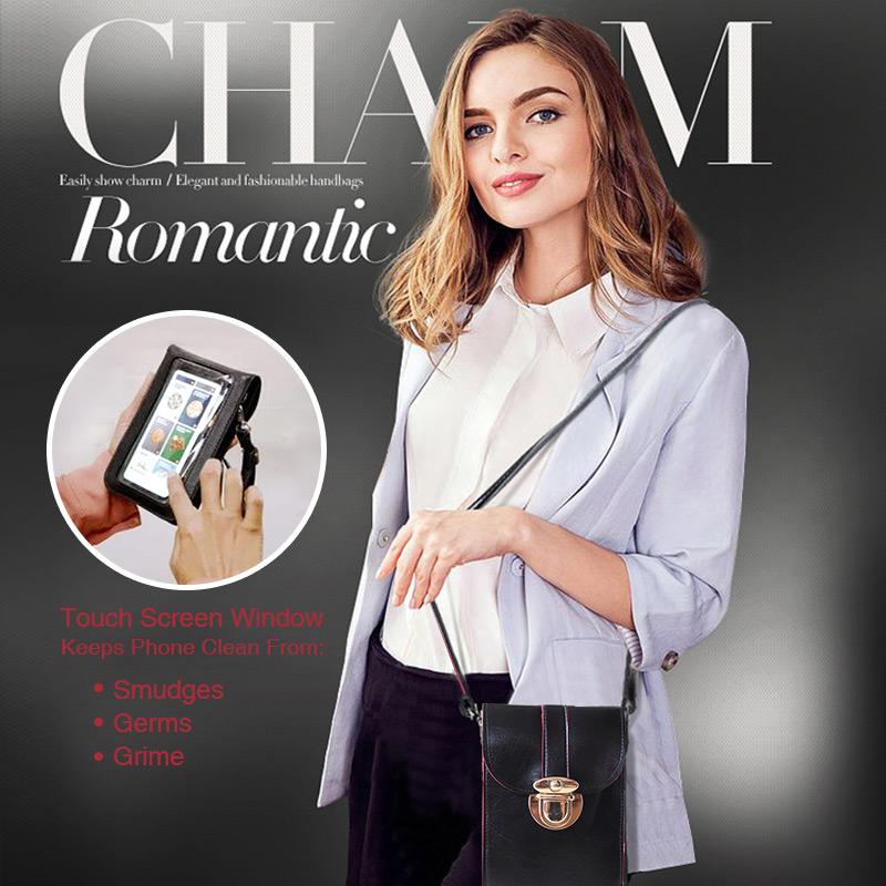 Last Day Promotion save 50%-Touchable Leather Wallet✨(Buy 2 Get 1 Free Now! Mobile Phone Bag)