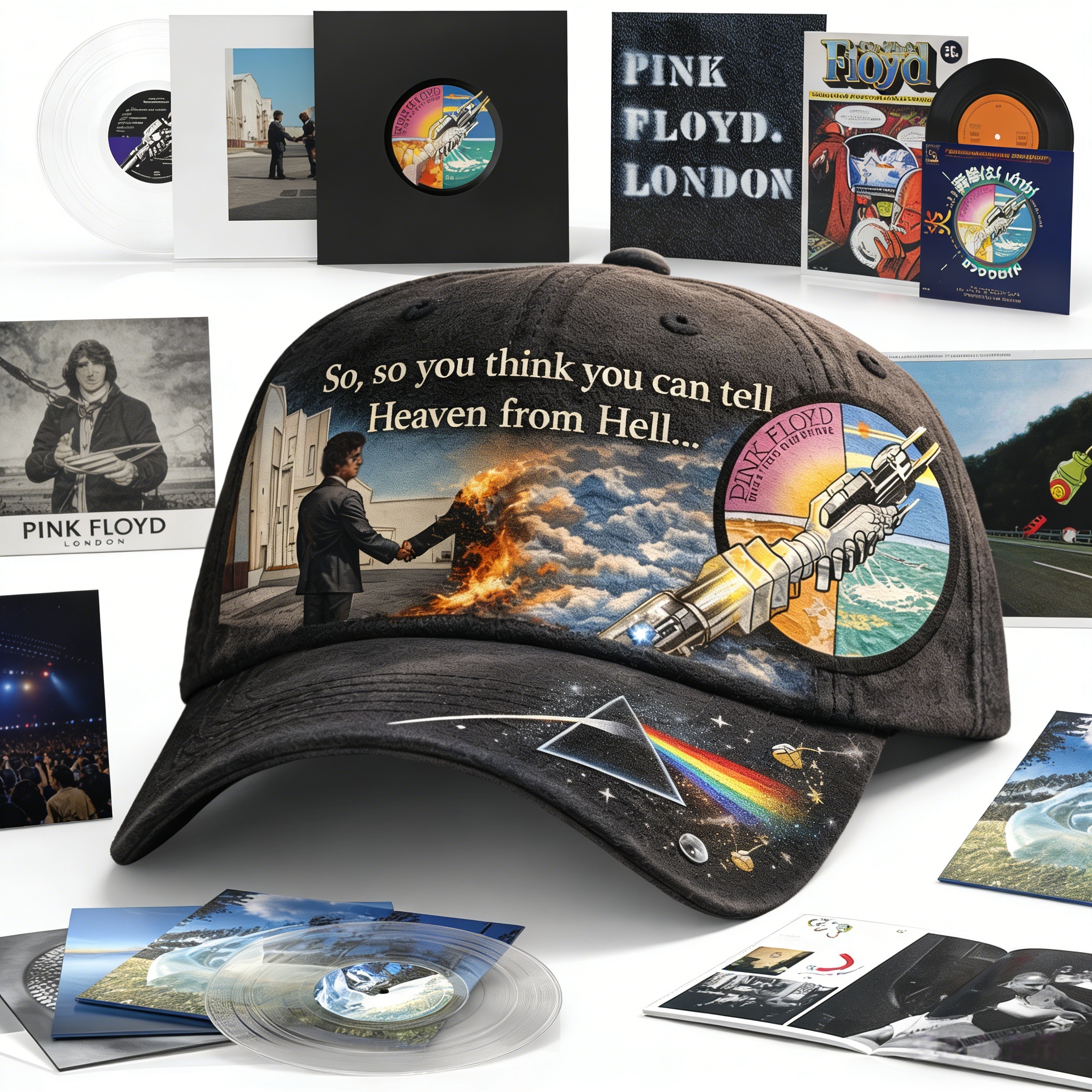 Pink Floyd –“May You Be Here” 50th Anniversary Commemorative Collector's Hat