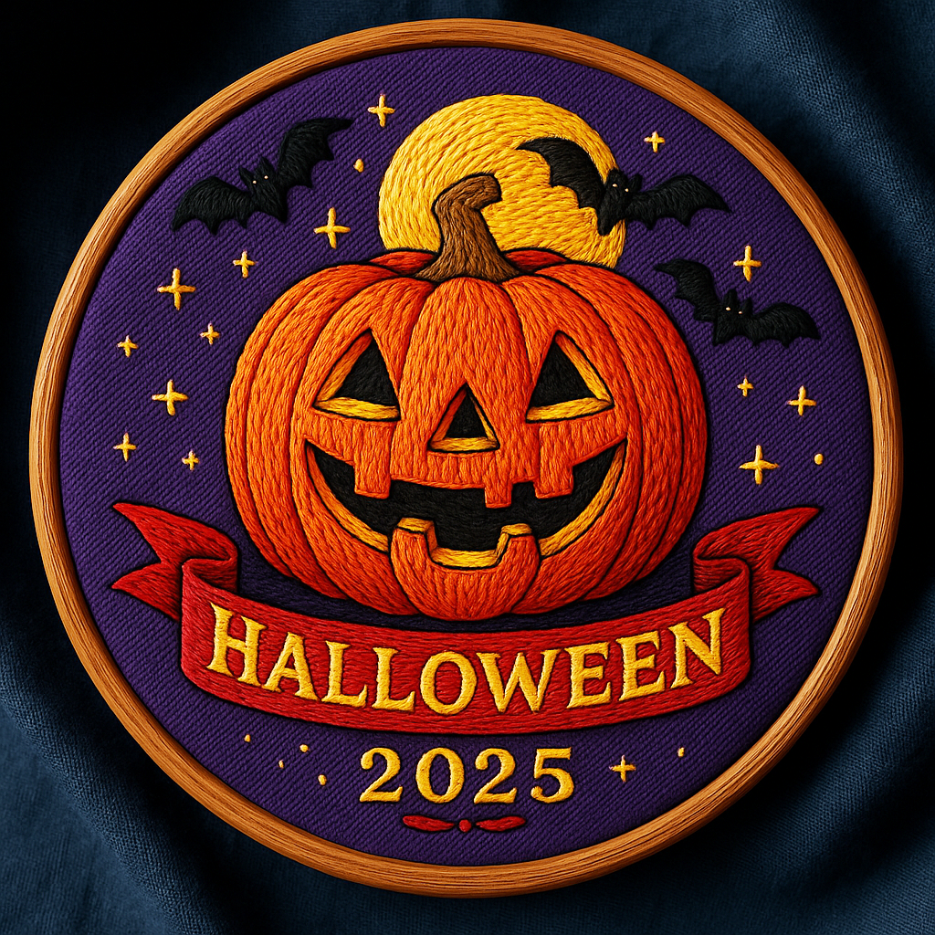 DIY Halloween Embroidery Kit Series