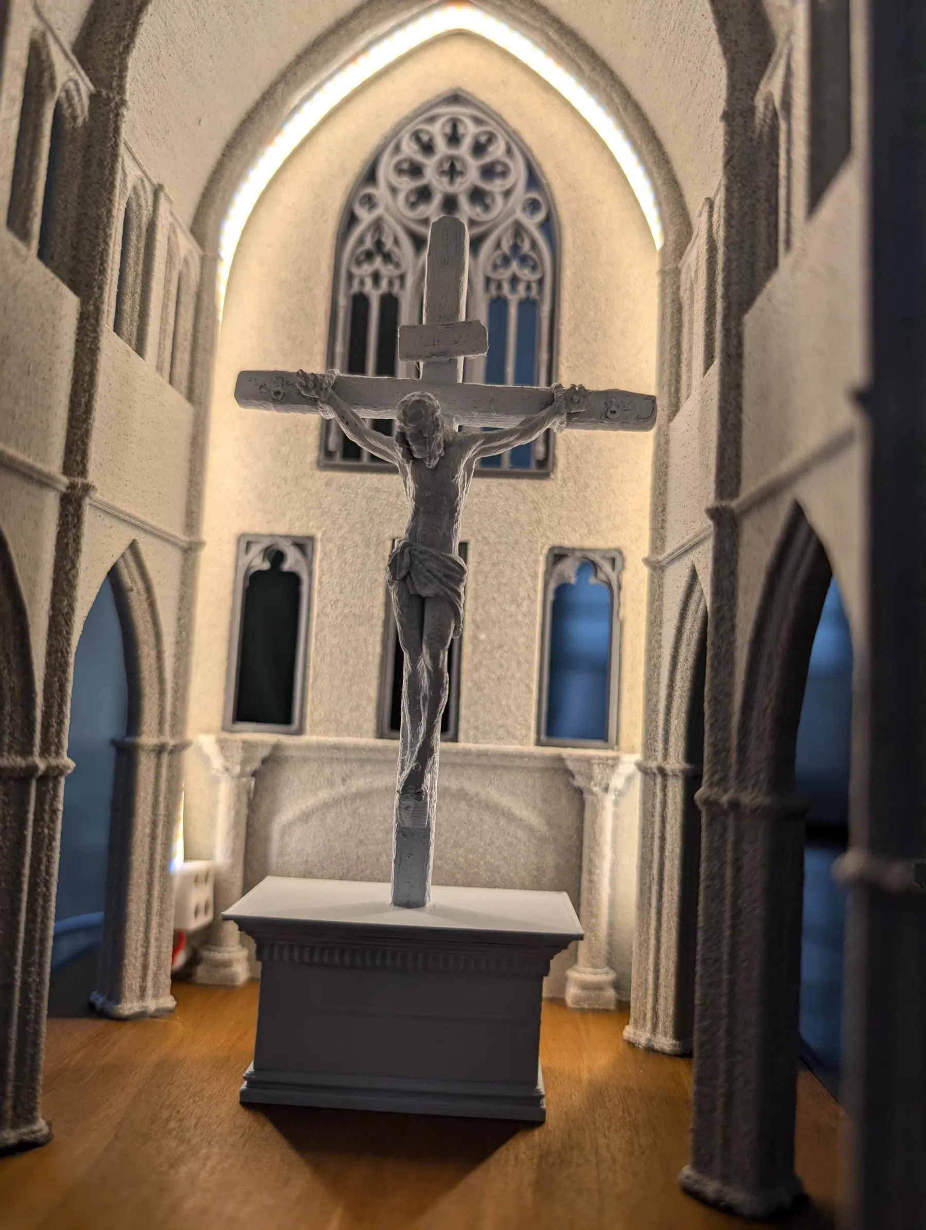 Church Lamp – Jesus Crucified