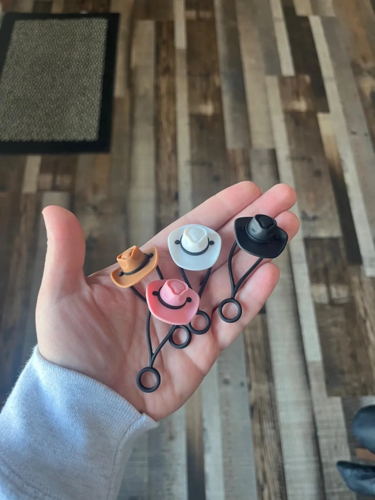 SILICONE COWBOY HAT STRAW COVERS CAP