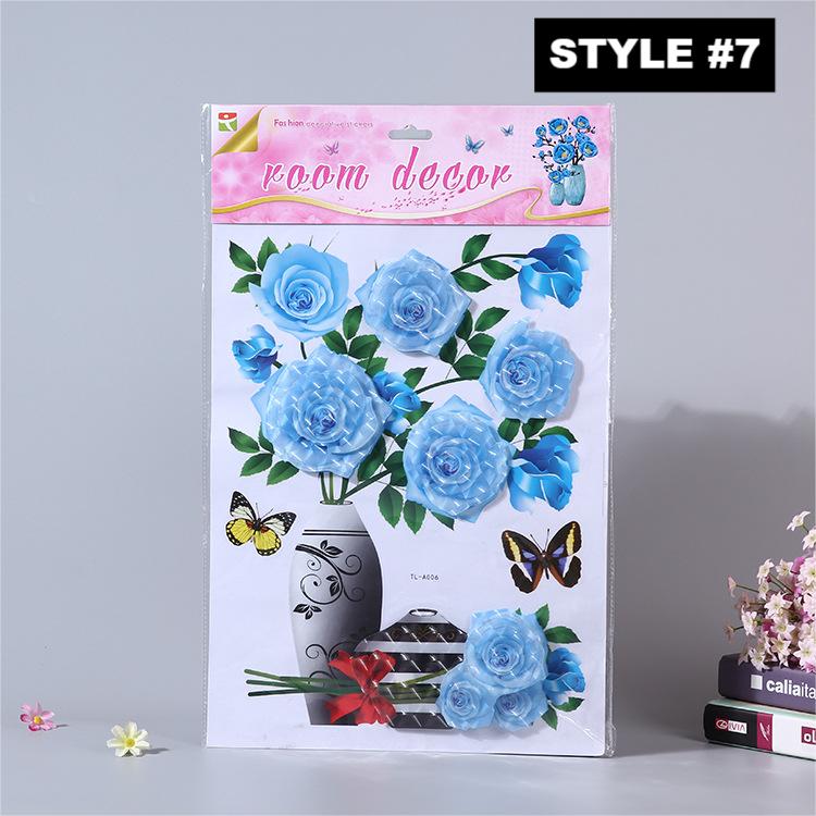 (Last Day Flash Sale-50% OFF) 3D Flower Stickers-BUY 3 FREE SHIPPING