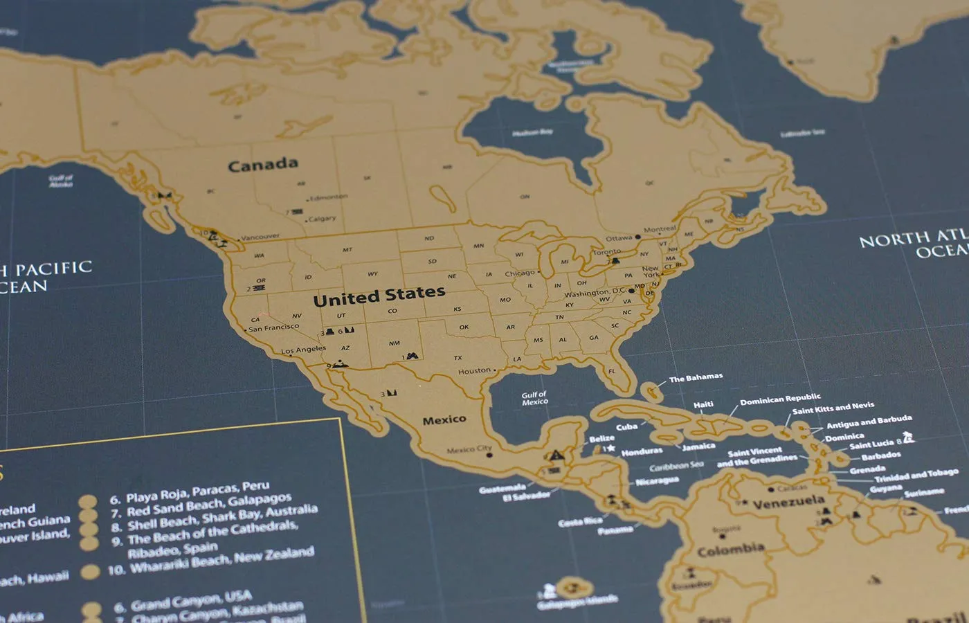 🔥Last Day 60% OFF🔥Scratch Map of the World