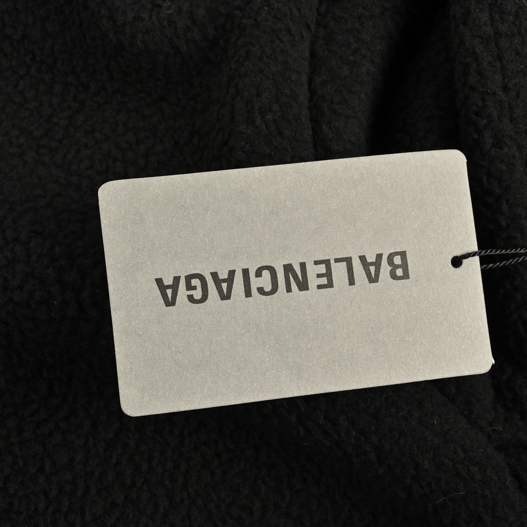 Balenciaga 24Fw Teddy Sherpa Ski Hooded Jacket