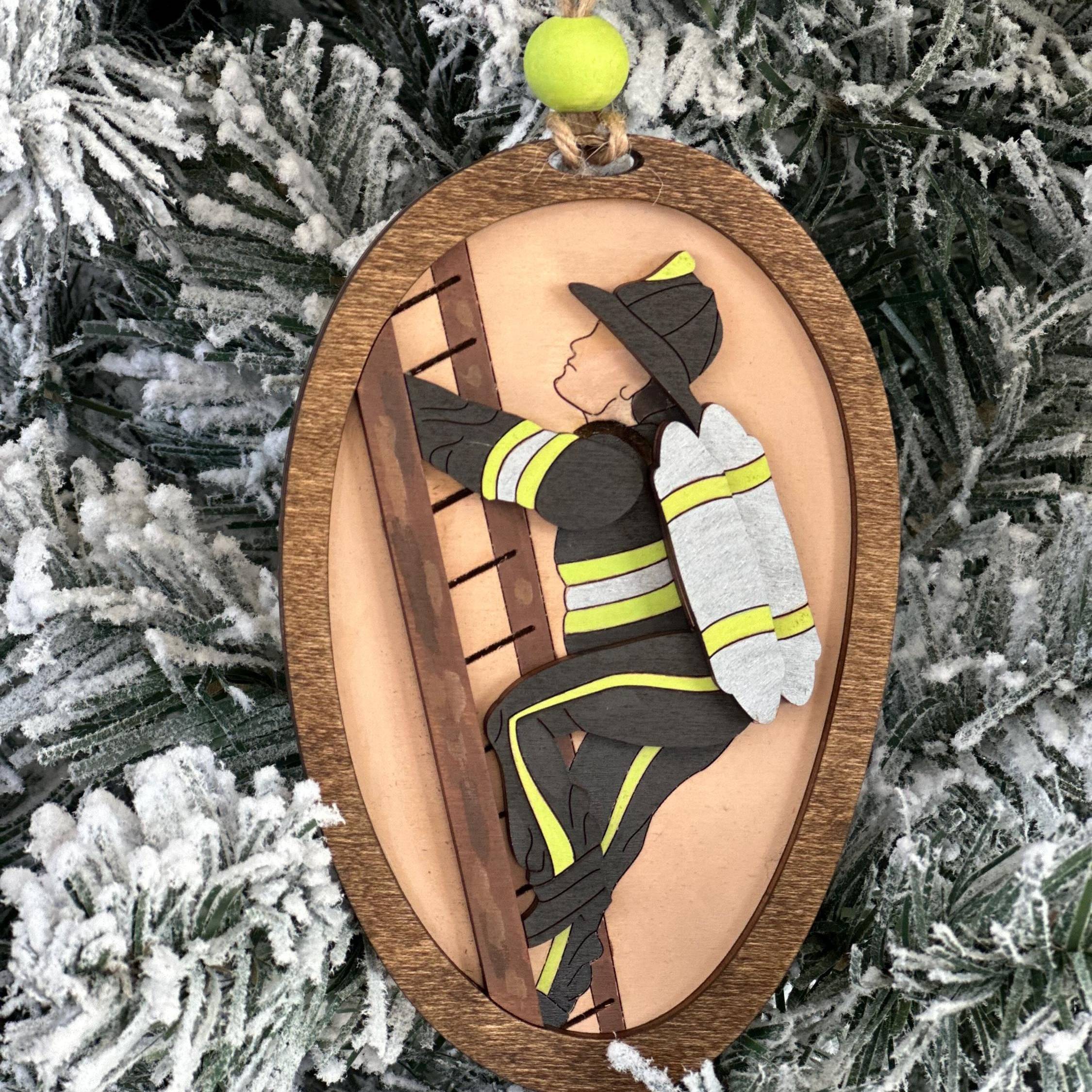 Firefighter Ornament | Meaningful Gifts💓