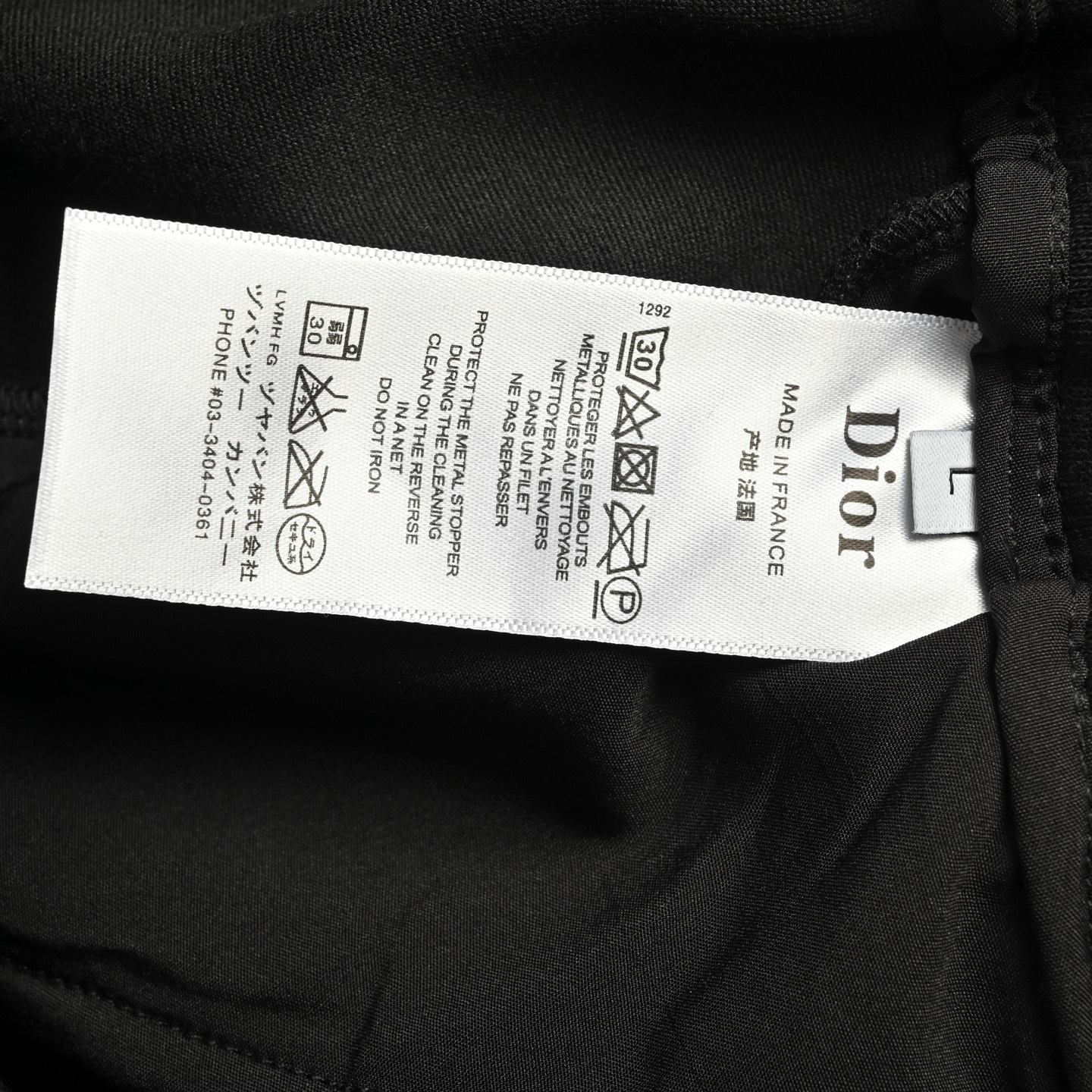 Dior 25ss square letter print shorts
