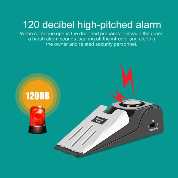 🔥Hot Sale Now-SAVE 55% OFF🔥120DB🚨Door Stop Alarm