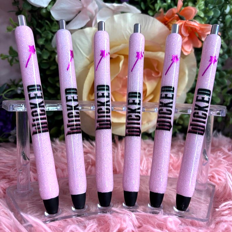 Witchy Glitter Pens Wicked Cute!
