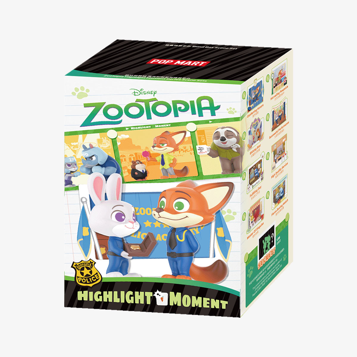 POP MART Zootopia Highlight Moment Series Scene Sets [1 Blind Box]